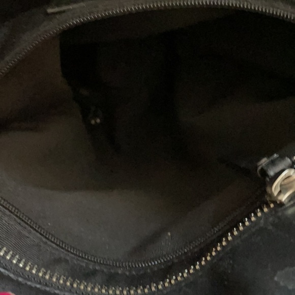 Coach Black Leather Tote - Picture 7 of 10